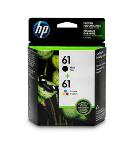 HP 61 ink cartridge | 2 Ink Cartridges | Black, Tri-color | CH561WN, CH562WN shop mart store best Amazon product online shopping website
